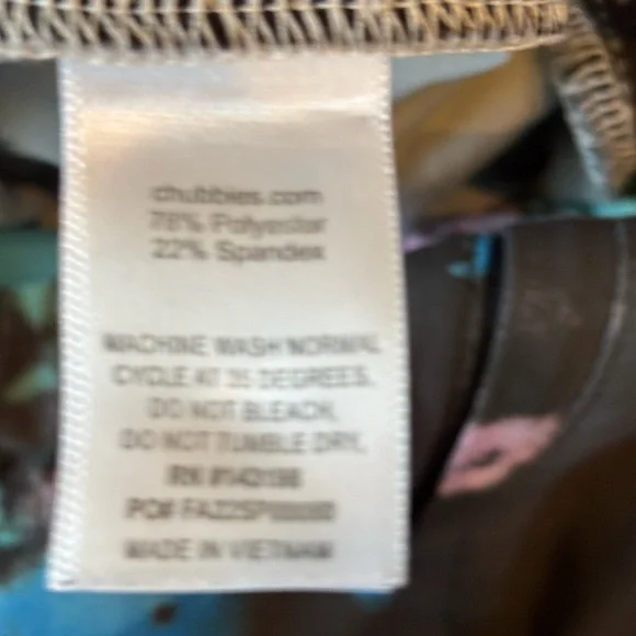 Chubbies Tie Dye Pants Large - Picture 3 of 6